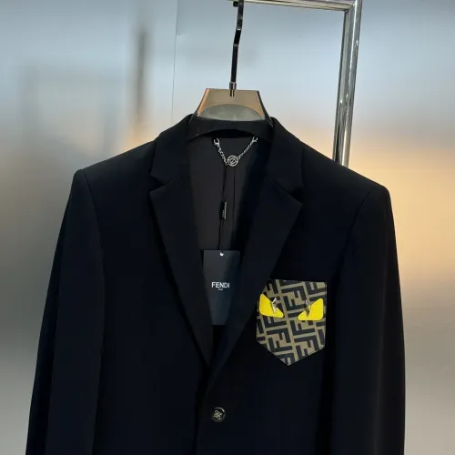 Replica Fendi Jackets Long Sleeved For Men #1405281 $130.00 USD for Wholesale