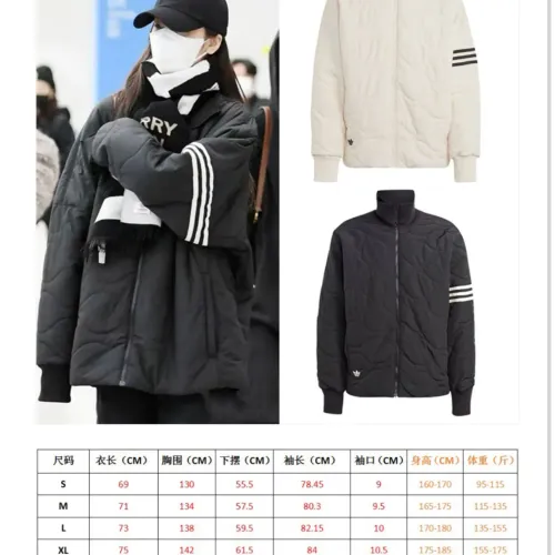 Replica Adidas Jackets Long Sleeved For Unisex #1405287 $56.00 USD for Wholesale