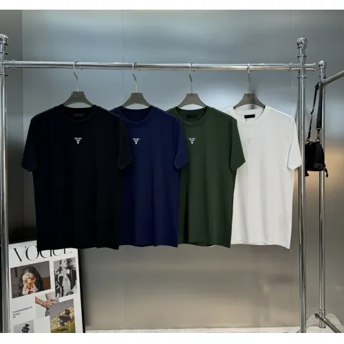 Replica Prada T-Shirts Short Sleeved For Men #1405303 $76.00 USD for Wholesale