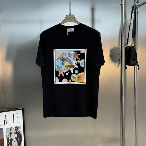 Wholesale Hermes T-Shirts Short Sleeved For Men #1405316 $80.00 USD, Wholesale Quality Replica Hermes T-Shirts