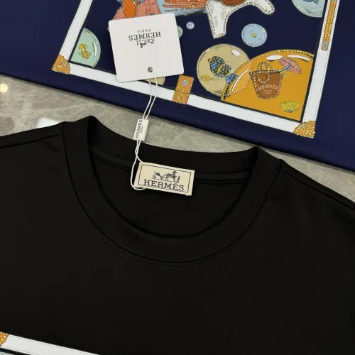 Replica Hermes T-Shirts Short Sleeved For Men #1405316 $80.00 USD for Wholesale
