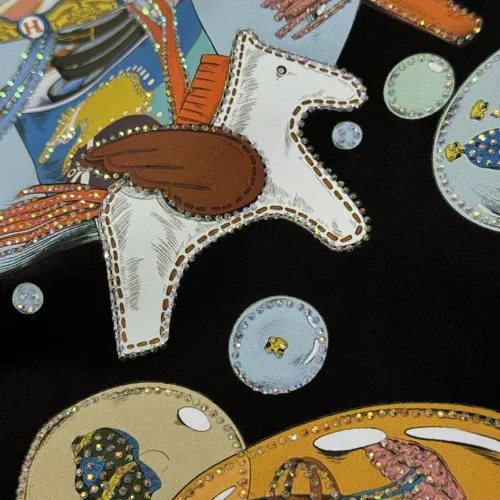 Replica Hermes T-Shirts Short Sleeved For Men #1405316 $80.00 USD for Wholesale