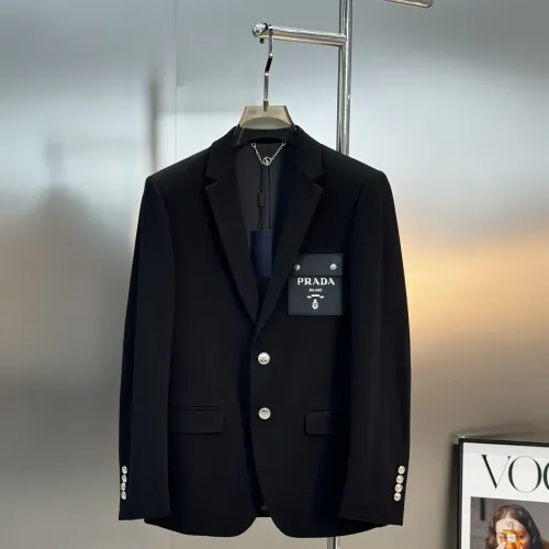 Wholesale Prada Jackets Long Sleeved For Men #1405331 $130.00 USD, Wholesale Quality Replica Prada Jackets