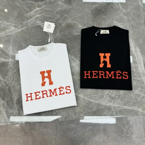 Replica Hermes T-Shirts Short Sleeved For Men #1405336 $72.00 USD for Wholesale