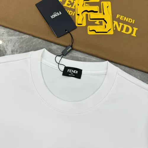 Replica Fendi T-Shirts Short Sleeved For Men #1405339 $80.00 USD for Wholesale