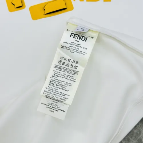 Replica Fendi T-Shirts Short Sleeved For Men #1405339 $80.00 USD for Wholesale