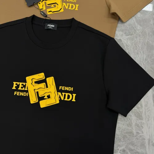 Replica Fendi T-Shirts Short Sleeved For Men #1405342 $80.00 USD for Wholesale