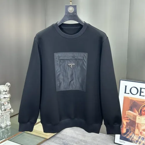 Wholesale Prada Hoodies Long Sleeved For Men #1405379 $82.00 USD, Wholesale Quality Replica Prada Hoodies
