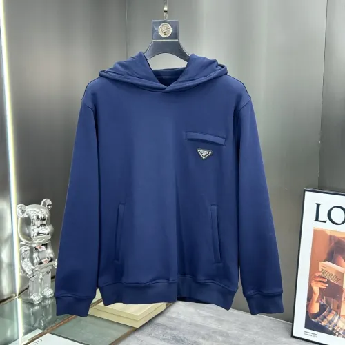 Wholesale Prada Hoodies Long Sleeved For Men #1405380 $96.00 USD, Wholesale Quality Replica Prada Hoodies