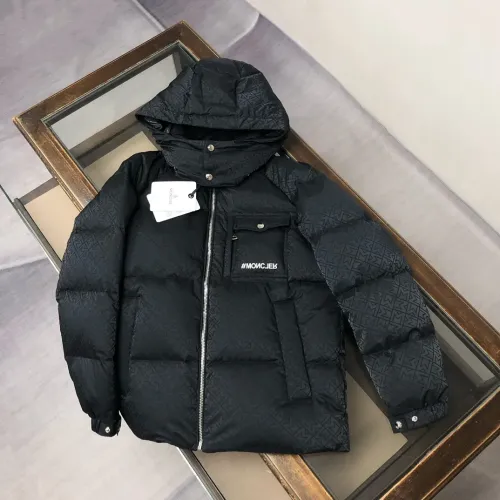Wholesale Moncler Down Feather Coat Long Sleeved For Men #1405385 $215.00 USD, Wholesale Quality Replica Moncler Down Feather Coat