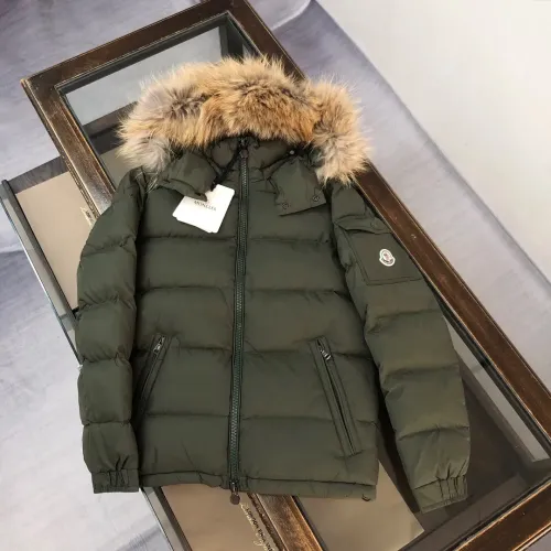 Wholesale Moncler Down Feather Coat Long Sleeved For Men #1405386 $230.00 USD, Wholesale Quality Replica Moncler Down Feather Coat
