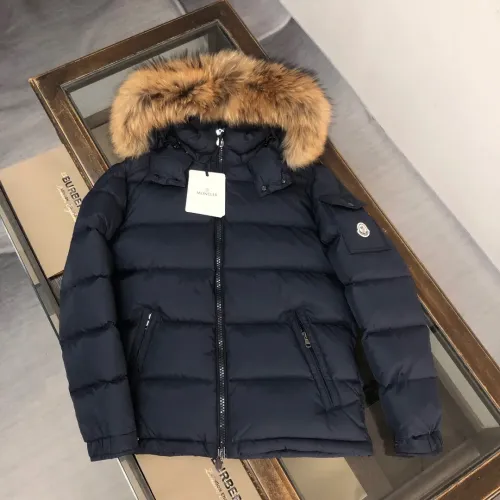 Wholesale Moncler Down Feather Coat Long Sleeved For Men #1405387 $230.00 USD, Wholesale Quality Replica Moncler Down Feather Coat