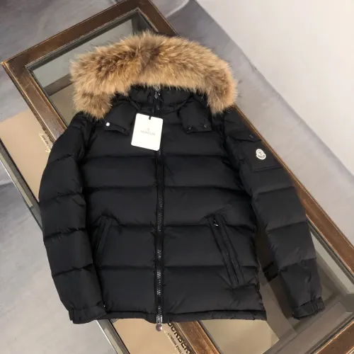 Wholesale Moncler Down Feather Coat Long Sleeved For Men #1405388 $230.00 USD, Wholesale Quality Replica Moncler Down Feather Coat