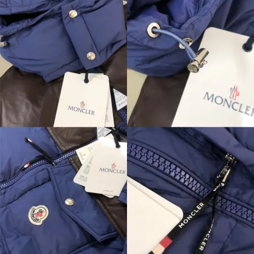 Replica Moncler Down Feather Coat Long Sleeved For Men #1405392 $212.00 USD for Wholesale
