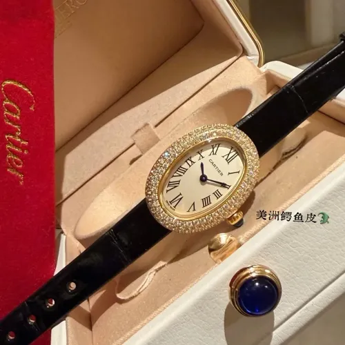Wholesale Cartier AAA Quality Watches For Women #1405418 $235.00 USD, Wholesale Quality Replica Cartier AAA Quality Watches