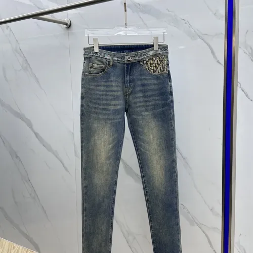 Replica Christian Dior Jeans For Men #1405428 $85.00 USD for Wholesale