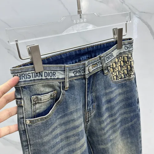 Replica Christian Dior Jeans For Men #1405428 $85.00 USD for Wholesale