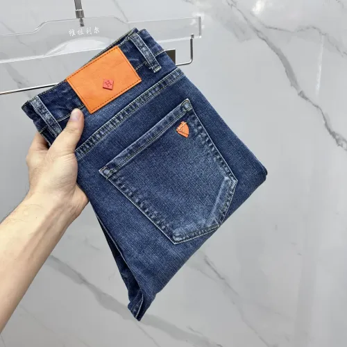 Wholesale Hermes Jeans For Men #1405429 $85.00 USD, Wholesale Quality Replica Hermes Jeans