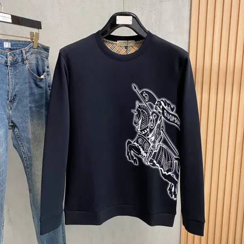 Wholesale Burberry Hoodies Long Sleeved For Men #1405466 $82.00 USD, Wholesale Quality Replica Burberry Hoodies