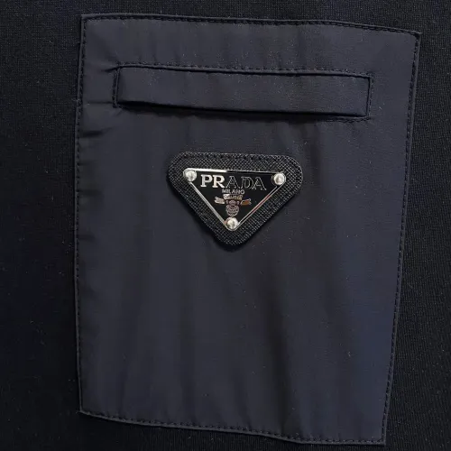 Replica Prada Hoodies Long Sleeved For Men #1405483 $82.00 USD for Wholesale