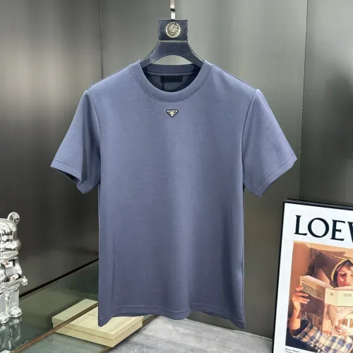 Wholesale Prada T-Shirts Short Sleeved For Men #1405491 $68.00 USD, Wholesale Quality Replica Prada T-Shirts