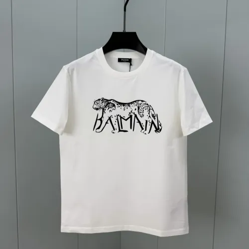 Wholesale Balmain T-Shirts Short Sleeved For Unisex #1405494 $72.00 USD, Wholesale Quality Replica Balmain T-Shirts