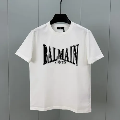 Wholesale Balmain T-Shirts Short Sleeved For Unisex #1405496 $72.00 USD, Wholesale Quality Replica Balmain T-Shirts