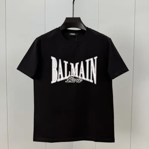 Wholesale Balmain T-Shirts Short Sleeved For Unisex #1405497 $72.00 USD, Wholesale Quality Replica Balmain T-Shirts