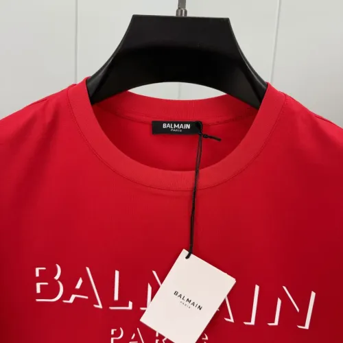 Replica Balmain T-Shirts Short Sleeved For Unisex #1405505 $72.00 USD for Wholesale
