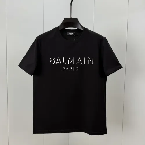 Wholesale Balmain T-Shirts Short Sleeved For Unisex #1405506 $72.00 USD, Wholesale Quality Replica Balmain T-Shirts