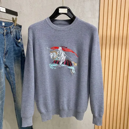 Wholesale Burberry Fashion Sweaters Long Sleeved For Men #1405520 $88.00 USD, Wholesale Quality Replica Burberry Fashion Sweaters