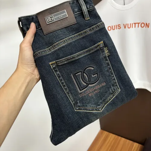 Wholesale Dolce &amp; Gabbana D&amp;G Jeans For Men #1405551 $68.00 USD, Wholesale Quality Replica Dolce &amp; Gabbana D&amp;G Jeans