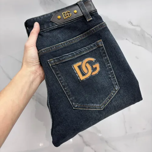 Wholesale Dolce &amp; Gabbana D&amp;G Jeans For Men #1405552 $68.00 USD, Wholesale Quality Replica Dolce &amp; Gabbana D&amp;G Jeans