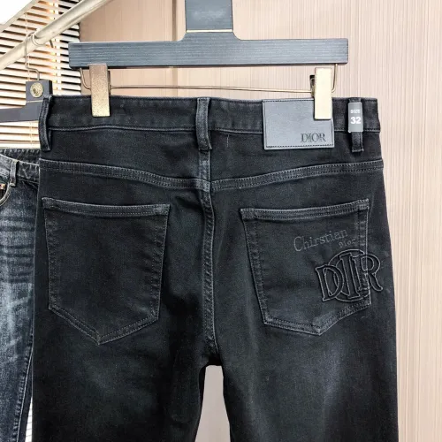 Replica Christian Dior Jeans For Men #1405553 $68.00 USD for Wholesale