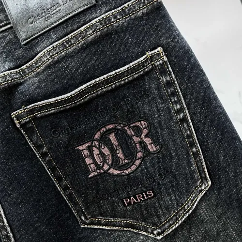 Replica Christian Dior Jeans For Men #1405565 $68.00 USD for Wholesale
