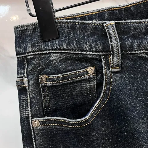 Replica Christian Dior Jeans For Men #1405566 $68.00 USD for Wholesale