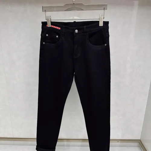 Replica Prada Jeans For Men #1405570 $68.00 USD for Wholesale