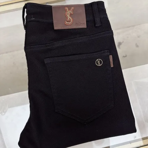Wholesale Yves Saint Laurent YSL Jeans For Men #1405574 $68.00 USD, Wholesale Quality Replica Yves Saint Laurent YSL Jeans