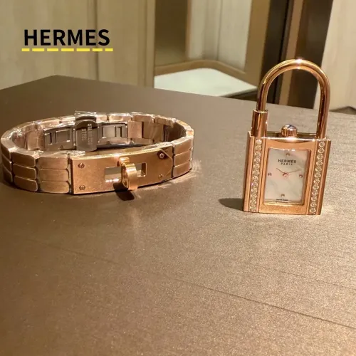 Replica Hermes AAA Quality Watches For Women #1405579 $180.00 USD for Wholesale