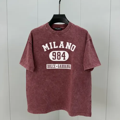 Wholesale Dolce &amp; Gabbana D&amp;G T-Shirts Short Sleeved For Unisex #1405582 $72.00 USD, Wholesale Quality Replica Dolce &amp; Gabbana D&amp;G T-Shirts