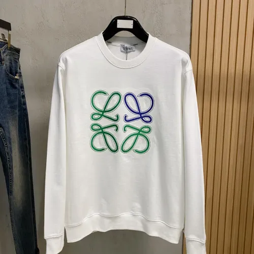 Wholesale LOEWE Hoodies Long Sleeved For Men #1405589 $80.00 USD, Wholesale Quality Replica LOEWE Hoodies