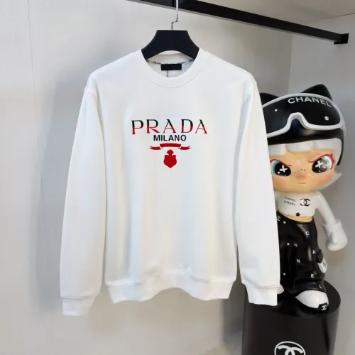 Wholesale Prada Hoodies Long Sleeved For Men #1405591 $80.00 USD, Wholesale Quality Replica Prada Hoodies