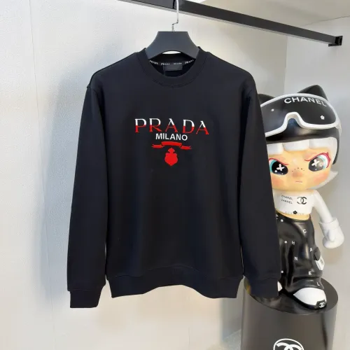 Wholesale Prada Hoodies Long Sleeved For Men #1405592 $80.00 USD, Wholesale Quality Replica Prada Hoodies
