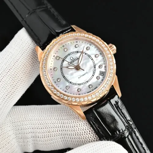 Wholesale OMEGA AAA Quality Watches For Women #1405598 $357.02 USD, Wholesale Quality Replica OMEGA AAA Quality Watches