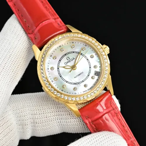 Wholesale OMEGA AAA Quality Watches For Women #1405604 $357.02 USD, Wholesale Quality Replica OMEGA AAA Quality Watches