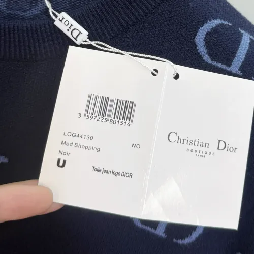 Replica Christian Dior Sweaters Long Sleeved For Unisex #1405607 $82.00 USD for Wholesale
