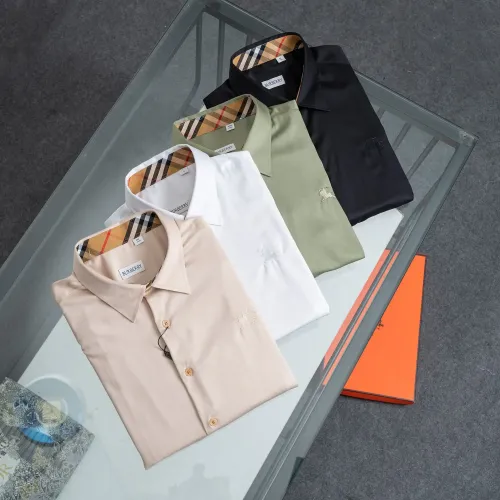 Replica Burberry Shirts Long Sleeved For Men #1405834 $40.00 USD for Wholesale