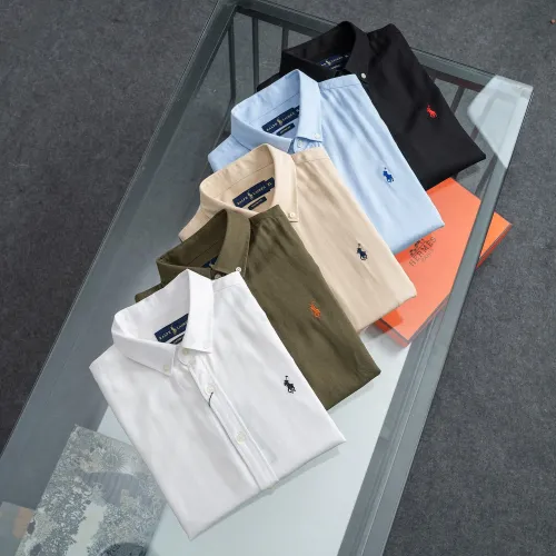 Replica Ralph Lauren Polo Shirts Long Sleeved For Men #1405842 $40.00 USD for Wholesale