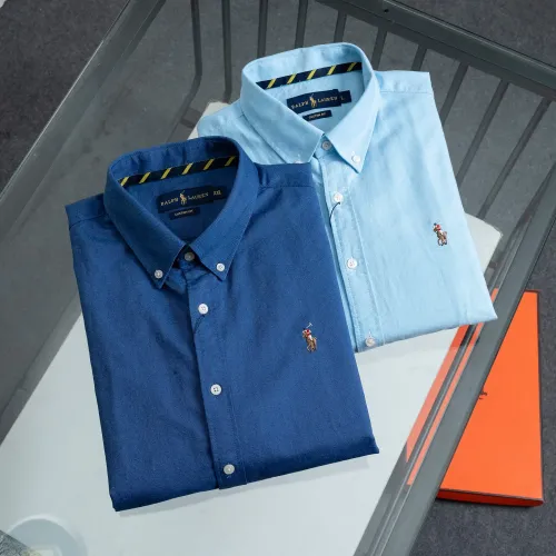 Replica Ralph Lauren Polo Shirts Long Sleeved For Men #1405845 $40.00 USD for Wholesale