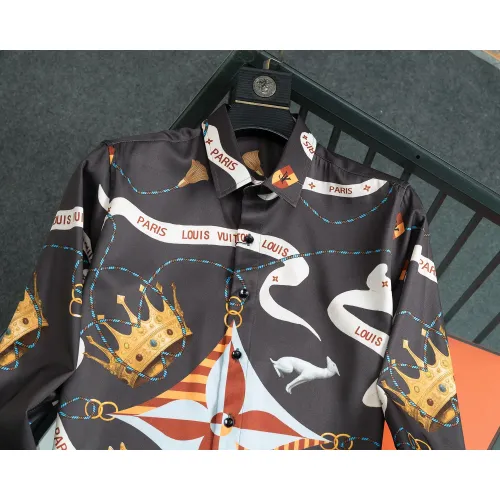 Replica Louis Vuitton LV Shirts Long Sleeved For Men #1405853 $48.00 USD for Wholesale